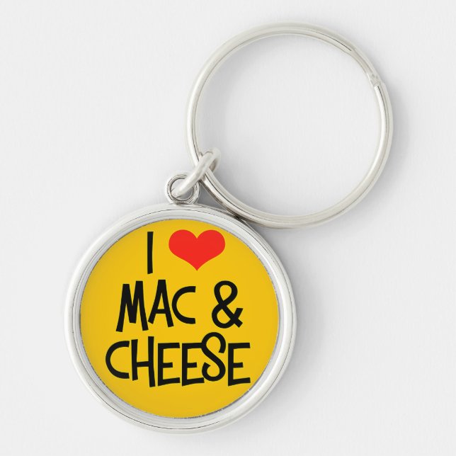 Mac n Cheese Key Chain Schlüsselanhänger (Vorne)