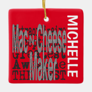 Mac-N-Cheese Maker Extraordinaire CUSTOM Keramikornament