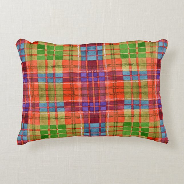 MAC RAE TARTAN Accent Pillow Dekokissen (Vorderseite)
