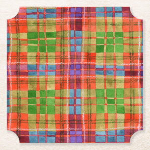 MAC RAE TARTAN Bracket Paper Untersetzer