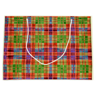 MAC RAE TARTAN Große Geschenktasche Große Geschenktüte