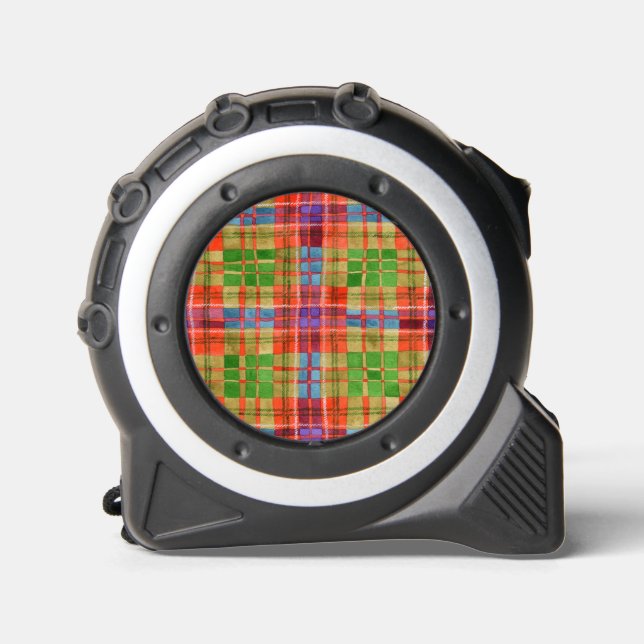MAC RAE TARTAN Tape Measure Maßband (Vorderseite)