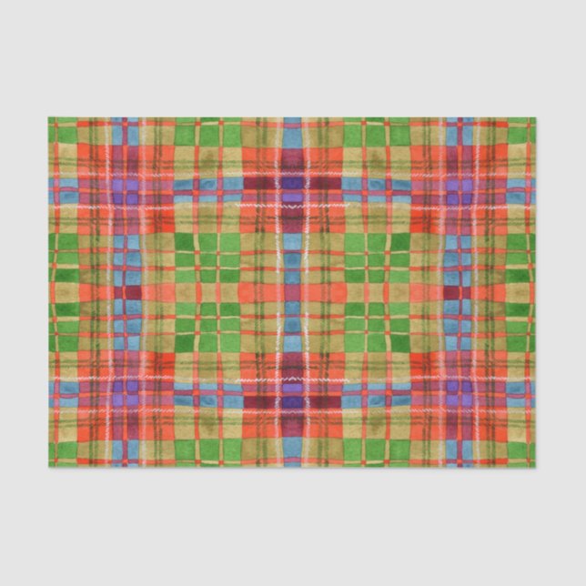 MAC RAE TARTAN Tissue Paper Seidenpapier (Vorderseite)