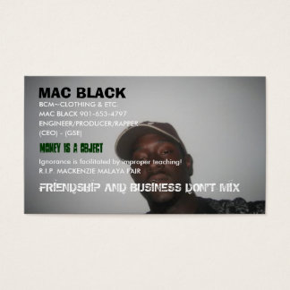 MAC SCHWARZ, BCM~KLEIDUNG & ETC., MAC SCHWARZ ...