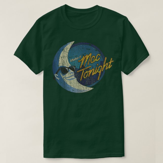 Mac Tonight Moon Man 1986 T-Shirt (Design vorne)