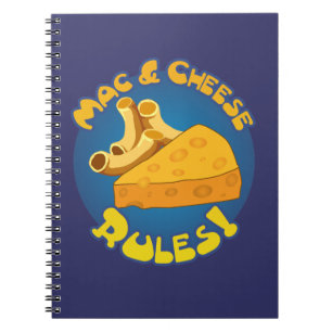 Mac-u. Käse-Regeln Notizblock
