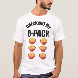 Mac und Cheese Karo aus meinem 6-Pack T-Shirt