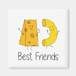 Mac und Käse Best Friends Art Friendship Art Bes Magnet