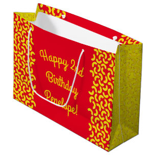 Mac und Käse Geburtstagsparty Macaroni Große Geschenktüte
