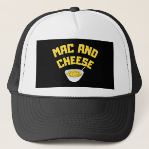 Mac und Käse Makkaroni und Käse Truckerkappe