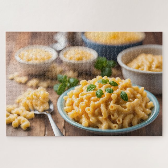 Mac und Käse Puzzle (Horizontal)