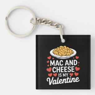 Mac und Käse Valentine Mac in Cheese Lover Geschen Schlüsselanhänger