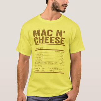 Mac- und Käseernährungsfamilie als T-Shirt