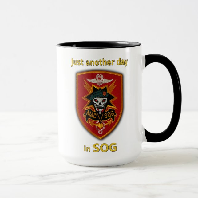 MAC V SOG Vietnam-Kriegsveteranen patentieren Tass Tasse (Rechts)