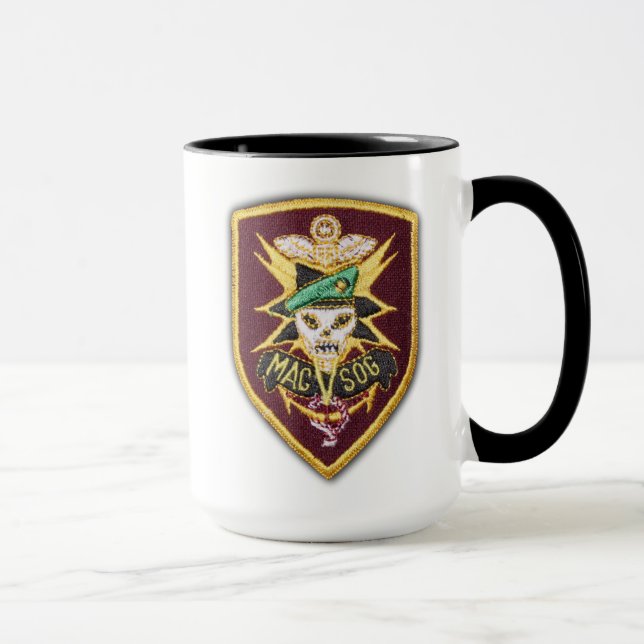 MAC V SOG Vietnam-Kriegsveteranen patentieren Tasse (Rechts)