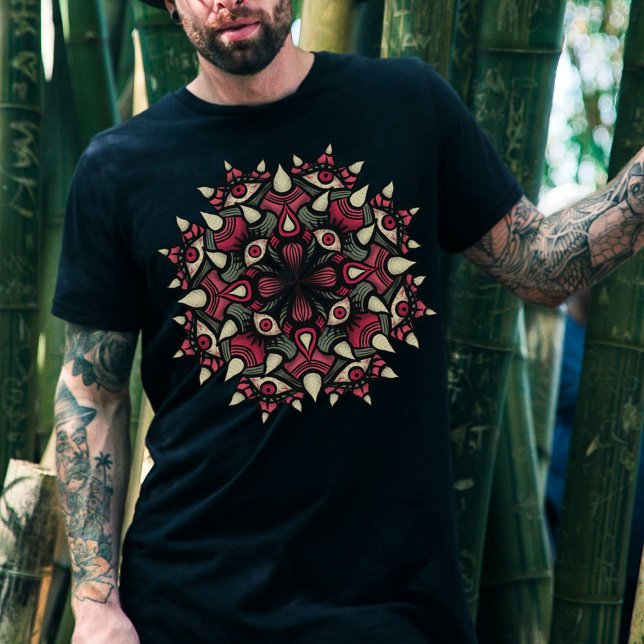 Macabre goth pink Black Horror Circus T-Shirt (Von Creator hochgeladen)