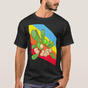 Macadamia Nuts Lebensmittel Vegan Vegetarier T-Shirt