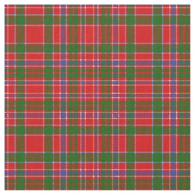 MacAlister Tartan-Druck Stoff (Nahaufnahme)