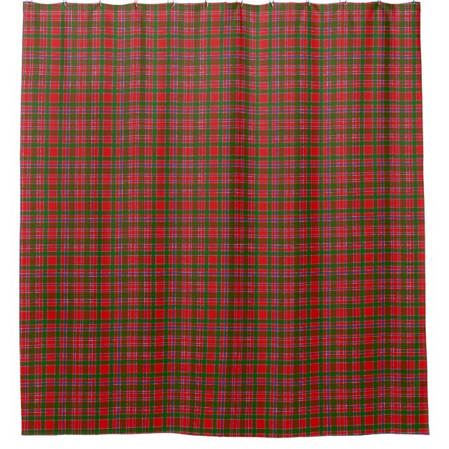 MacAlister Tartan Duschvorhang (Vorderseite)