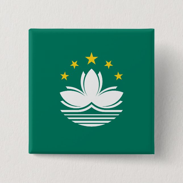 Macao, China Button (Vorderseite)