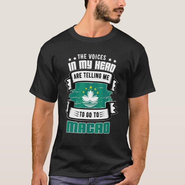 Macao in meinem Kopf T-Shirt (Vorderseite)