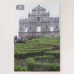 Macao Kathedralenruine Puzzle