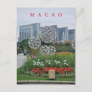 Macao Taipa Cotai Casinos Blick Postcard Postkarte