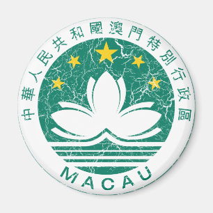 Macao-Wappen Magnet