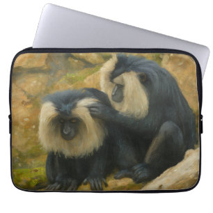 Macaque Bond - Grooming Ritual Laptopschutzhülle