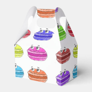 Macaron Cartoon Pattern Geschenkschachtel