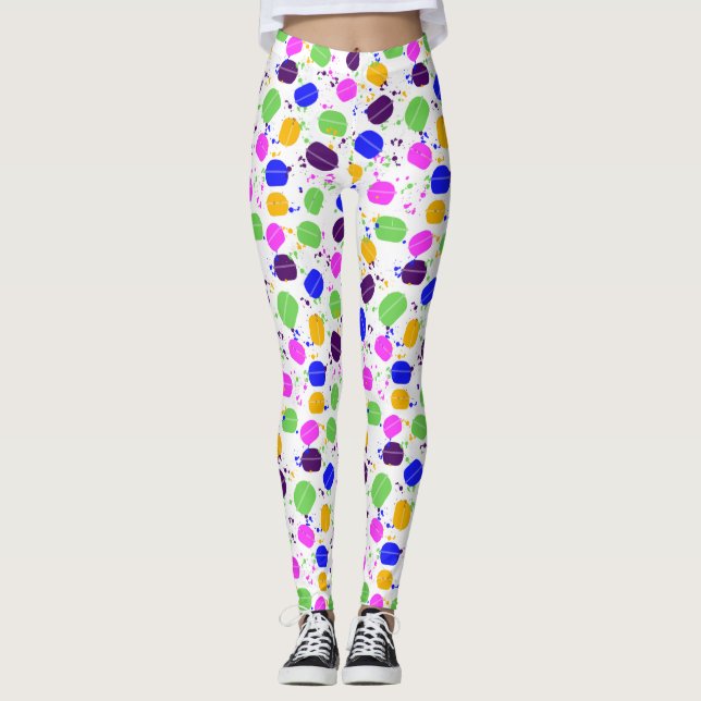 Macaron Confetti Leggings (Vorderseite)