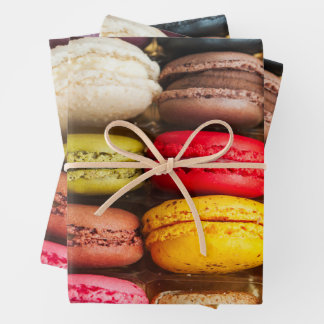 Macaron Delight Geschenkpapier Set