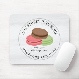 Macaron Food Business Beruflich Mousepad