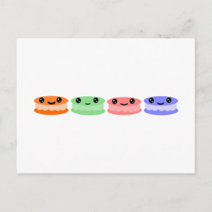 macaron Joy Postkarte