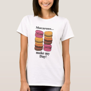 Macaron Konditorei Backbäckerei Koch T-Shirt