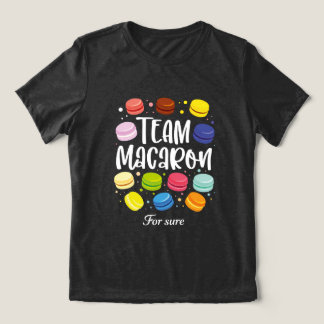 Macaron-Liebhaber-Team Macaron auf jeden Fall Lust Tri-Blend Shirt