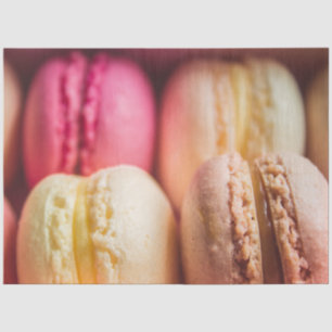 Macaron Macaroons fossiln, beige braun, süßer Geru Seidenpapier