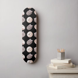 Macaron Muster Skateboard