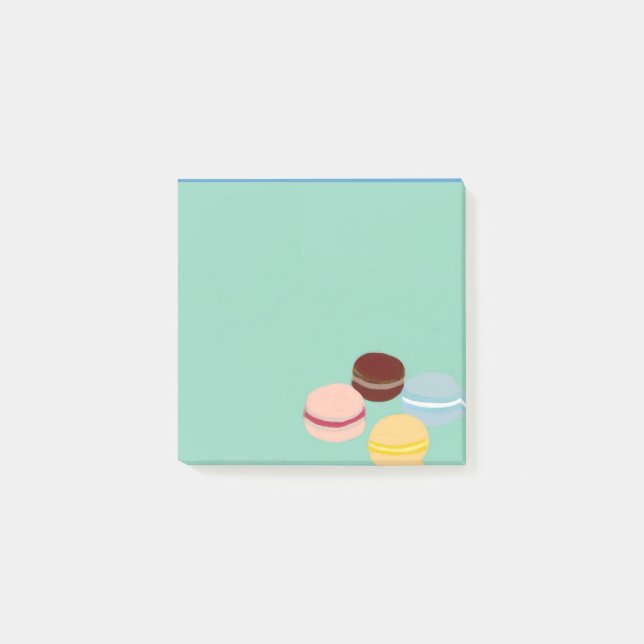 Macaron Post-it Klebezettel (Vorderseite)