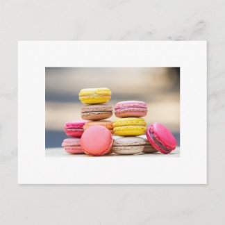 Macaron Postcard Postkarte