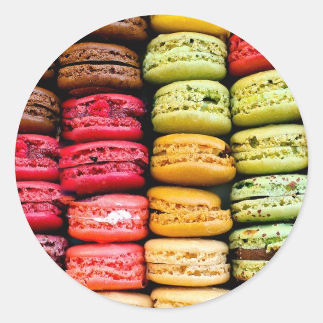 Macaron Stickers (Vorderseite)