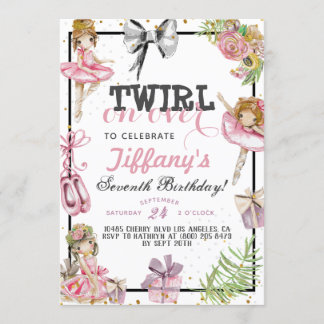 Macaron Sweet Celebration Geburtstag Einladung