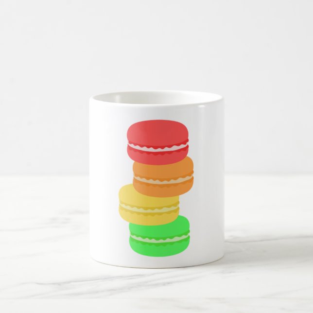 Macaron-Tasse Kaffeetasse (Mittel)
