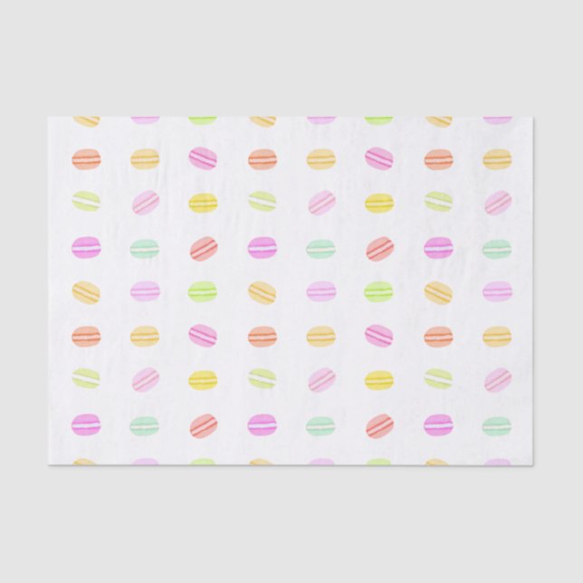 Macaron Tissue Paper Seidenpapier (Vorderseite)