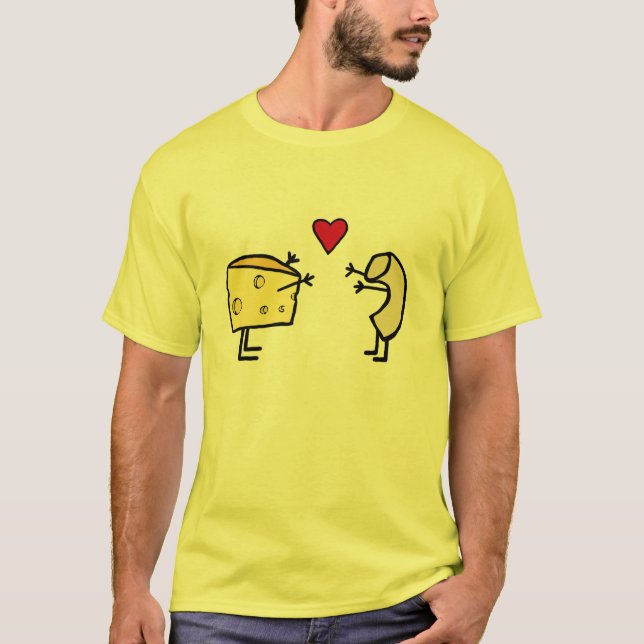 Macaroni & Käse Liebe T - Shirt (Vorderseite)