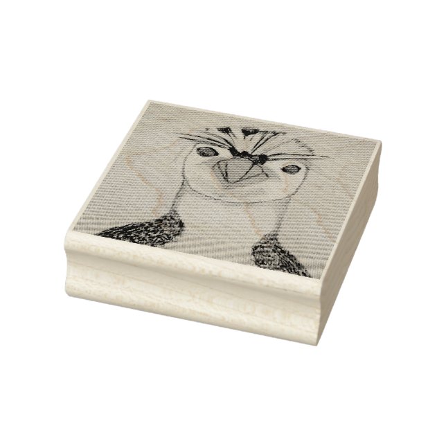 Macaroni Penguin Gummistempel (Stempel)