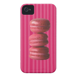 Macarons auf französischen Streifen iPhone 4 Cover