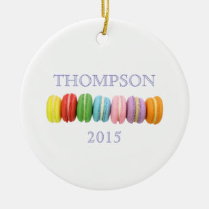 Macarons Custom Ornament