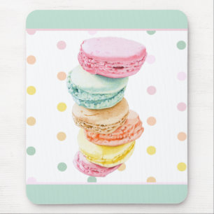 Macarons dots Mousepad