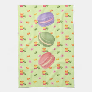 Macarons Geschirrtuch